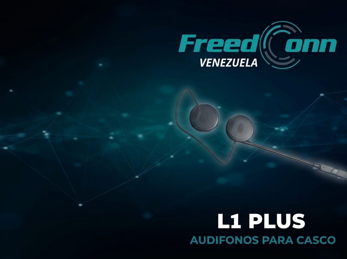 FreedConn L1 Plus Audífonos Ultra Slim para Casco - Distribuidor Oficial Venezuela
