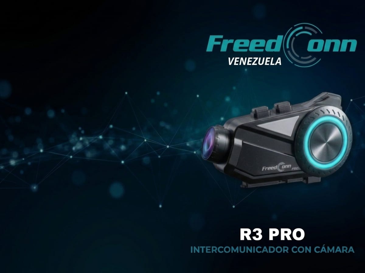 FreedConn R3 Pro Intercomunicador con Cámara 2K QHD - Distribuidor Oficial Venezuela